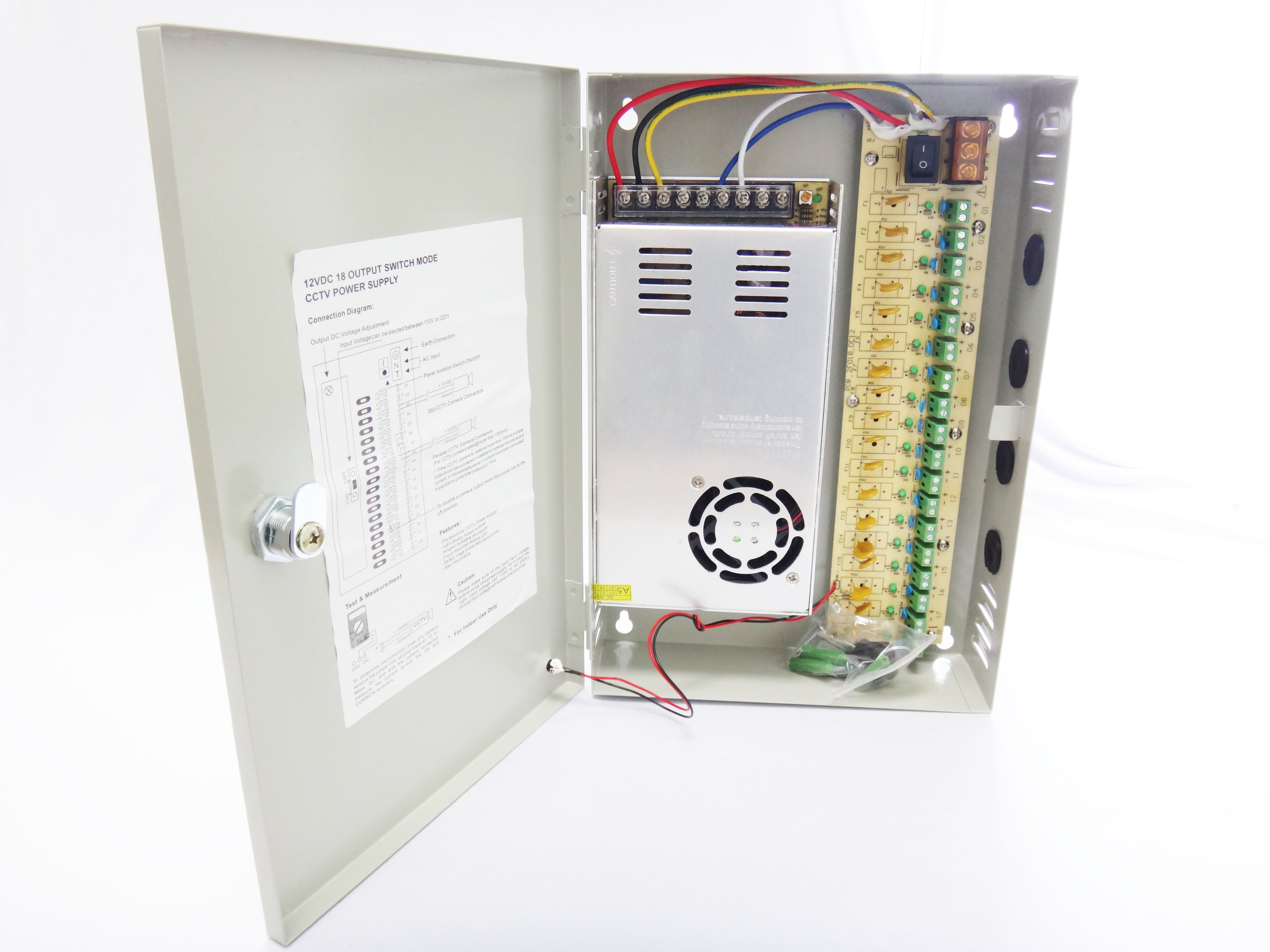 Ventech T1230000-360W — 18-channel power supply