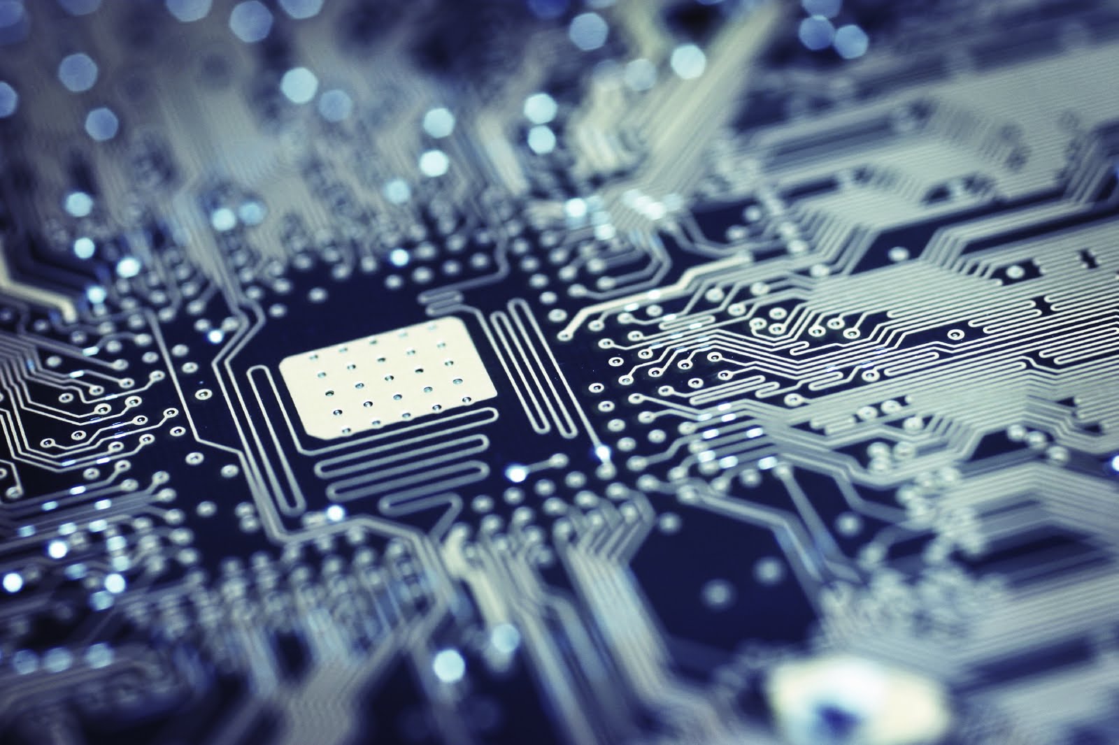 Detailed electronic circuit board from Ventech’s original website